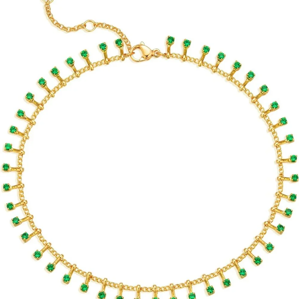 Anklet for Women Gold Chain 14K Gold Plated Dainty Boho Beach Summer Simple Foot - Picture 1 of 7